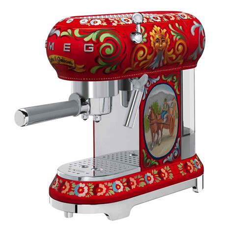 smeg dolce gabbana espresso machine|dolce and gabbana smeg fridge.